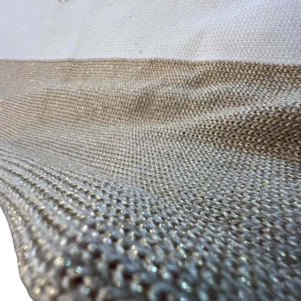 Michael‎ Kors Gold and Cream Scarf